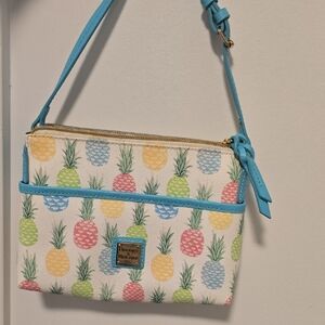 Dooney & Bourke Pineapple Mini Bag - Blue and Multicolor